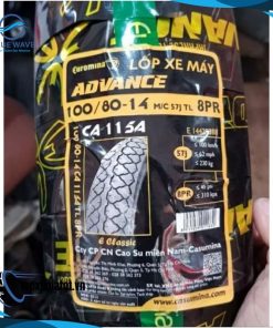 Lốp 100/80-14 (8 bố) Fiking Sau Air blade/Vario 150, piaagio libety...(ko dùng săm) hiệu Euromina.