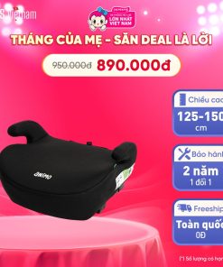 Alternative view of Ghế ngồi ô tô Animo Comfy Isofix (125-150cm, i-size, K11, Coal, booster)