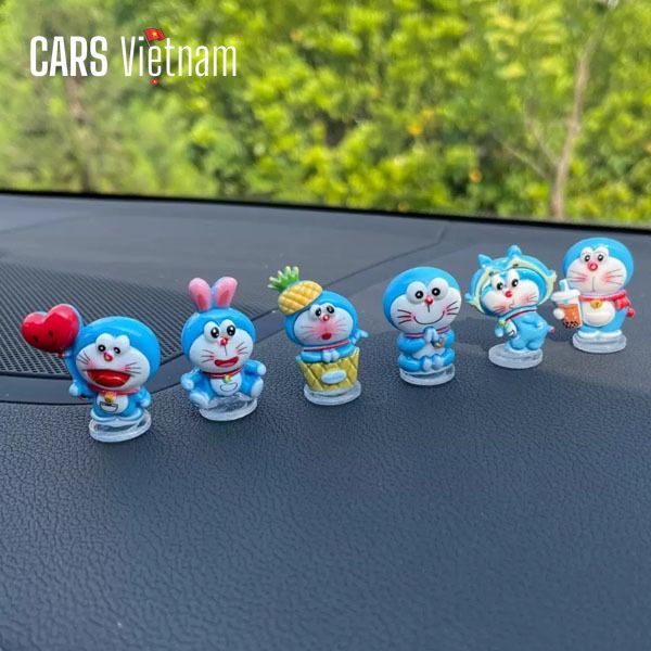 Set mèo doremon lắc lư trang trí nội thất xe ô tô, bàn làm việc, bàn học set 6 mèo doremon 5 Set mèo doremon lắc lư trang trí nội thất xe ô tô, bàn làm việc, bàn học set 6 mèo doremon - Ảnh 5