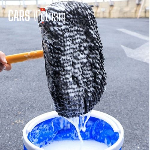 Chổi rửa xe ô tô sợi dầu LOẠI DẸT - Cán có thể kéo dài 9 Chổi rửa xe ô tô sợi dầu LOẠI DẸT - Cán có thể kéo dài - Ảnh 9