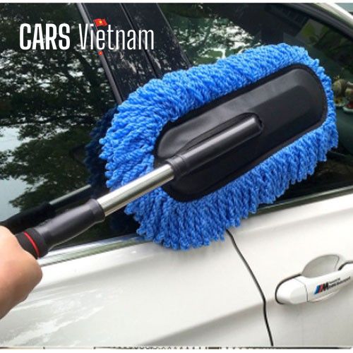 Chổi rửa xe ô tô sợi dầu LOẠI DẸT - Cán có thể kéo dài 6 Chổi rửa xe ô tô sợi dầu LOẠI DẸT - Cán có thể kéo dài - Ảnh 6
