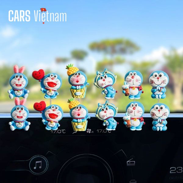 Set mèo doremon lắc lư trang trí nội thất xe ô tô, bàn làm việc, bàn học set 6 mèo doremon 8 Set mèo doremon lắc lư trang trí nội thất xe ô tô, bàn làm việc, bàn học set 6 mèo doremon - Ảnh 8