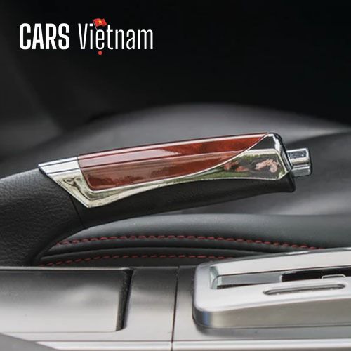 Bọc phanh tay ô tô vân gỗ, vân carbon sang trọng bảo vệ phanh tay không bị trầy xước 4 Bọc phanh tay ô tô vân gỗ, vân carbon sang trọng bảo vệ phanh tay không bị trầy xước - Ảnh 4