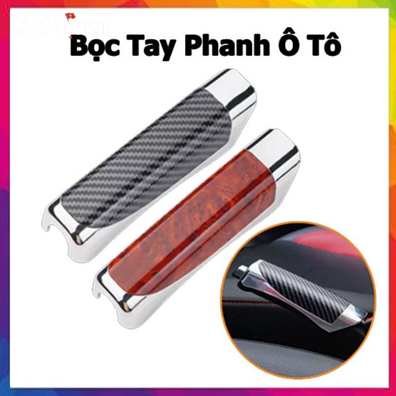 Bọc phanh tay ô tô vân gỗ, vân carbon sang trọng bảo vệ phanh tay không bị trầy xước 1 Bọc phanh tay ô tô vân gỗ, vân carbon sang trọng bảo vệ phanh tay không bị trầy xước