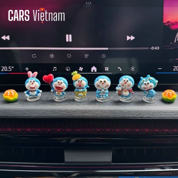 Set mèo doremon lắc lư trang trí nội thất xe ô tô, bàn làm việc, bàn học set 6 mèo doremon 7 Set mèo doremon lắc lư trang trí nội thất xe ô tô, bàn làm việc, bàn học set 6 mèo doremon - Ảnh 7