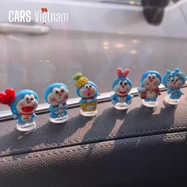 Set mèo doremon lắc lư trang trí nội thất xe ô tô, bàn làm việc, bàn học set 6 mèo doremon 4 Set mèo doremon lắc lư trang trí nội thất xe ô tô, bàn làm việc, bàn học set 6 mèo doremon - Ảnh 4