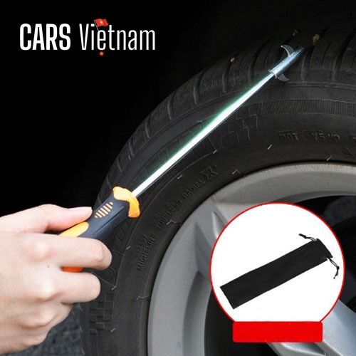 Tô Vít Tích Hợp Nắp Cạy Đá Lốp Xe Bảo Vệ Lốp Giảm Tiếng Ồn Lốp Ô Tô Xe Hơi 3 Tô Vít Tích Hợp Nắp Cạy Đá Lốp Xe Bảo Vệ Lốp Giảm Tiếng Ồn Lốp Ô Tô Xe Hơi - Ảnh 3