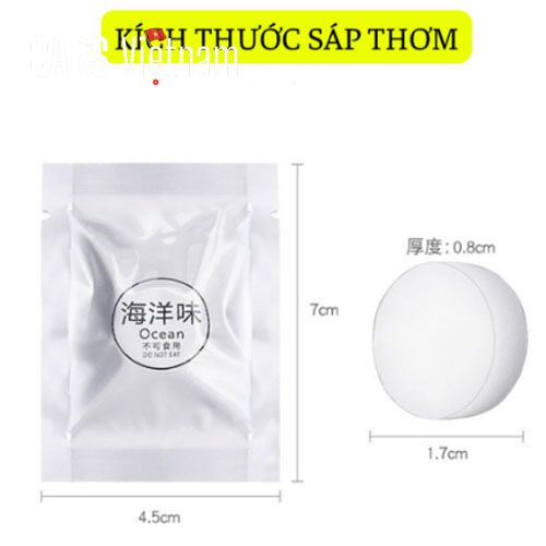 Sáp thơm cài cửa gió điều hòa ô tô viên thay thế, mùi hương nhẹ nhàng 9 Sáp thơm cài cửa gió điều hòa ô tô viên thay thế, mùi hương nhẹ nhàng - Ảnh 9