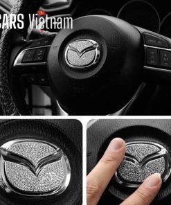 Alternative view of Đính đá logo vô lăng ô tô cao cấp, sang trọng cho xe hơi tại Cars Việt Nam