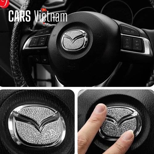 Đính đá logo vô lăng ô tô cao cấp, sang trọng cho xe hơi tại Cars Việt Nam 2 Đính đá logo vô lăng ô tô cao cấp, sang trọng cho xe hơi tại Cars Việt Nam - Ảnh 2