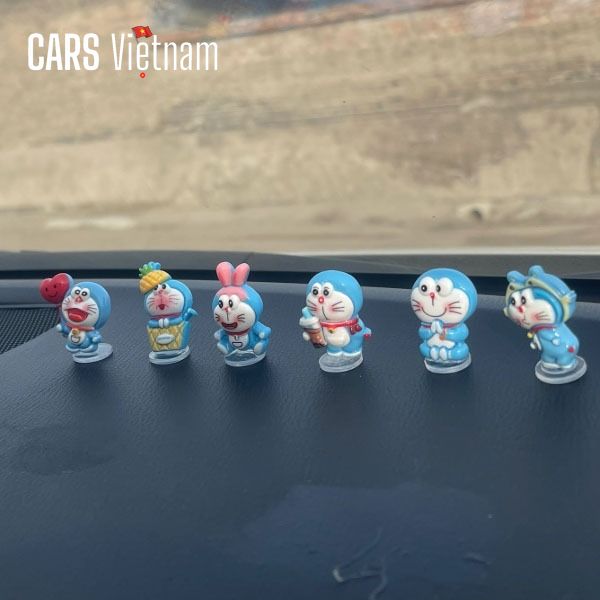 Set mèo doremon lắc lư trang trí nội thất xe ô tô, bàn làm việc, bàn học set 6 mèo doremon 3 Set mèo doremon lắc lư trang trí nội thất xe ô tô, bàn làm việc, bàn học set 6 mèo doremon - Ảnh 3