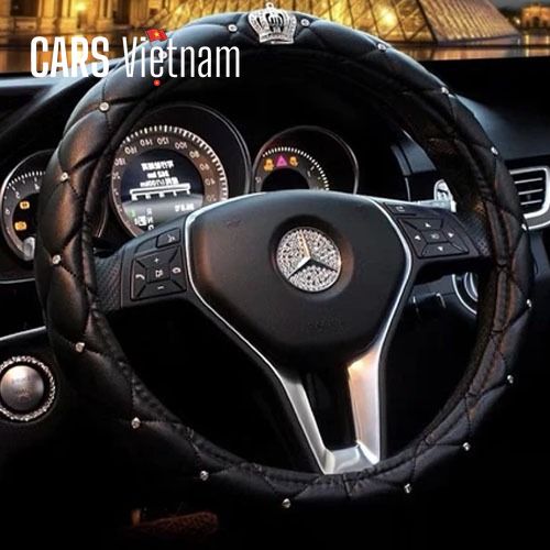 Đính đá logo vô lăng ô tô cao cấp, sang trọng cho xe hơi tại Cars Việt Nam 3 Đính đá logo vô lăng ô tô cao cấp, sang trọng cho xe hơi tại Cars Việt Nam - Ảnh 3