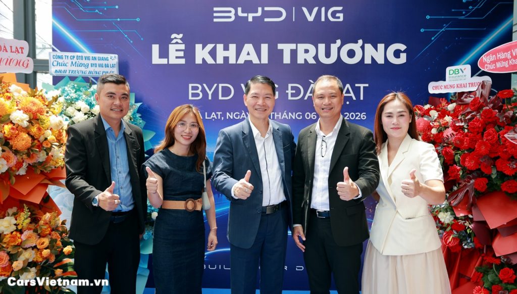 BYD VIG Da Lat chinh thuc khai truong – Diem hen moi cua xe nang luong moi tai Tay Nguyen
