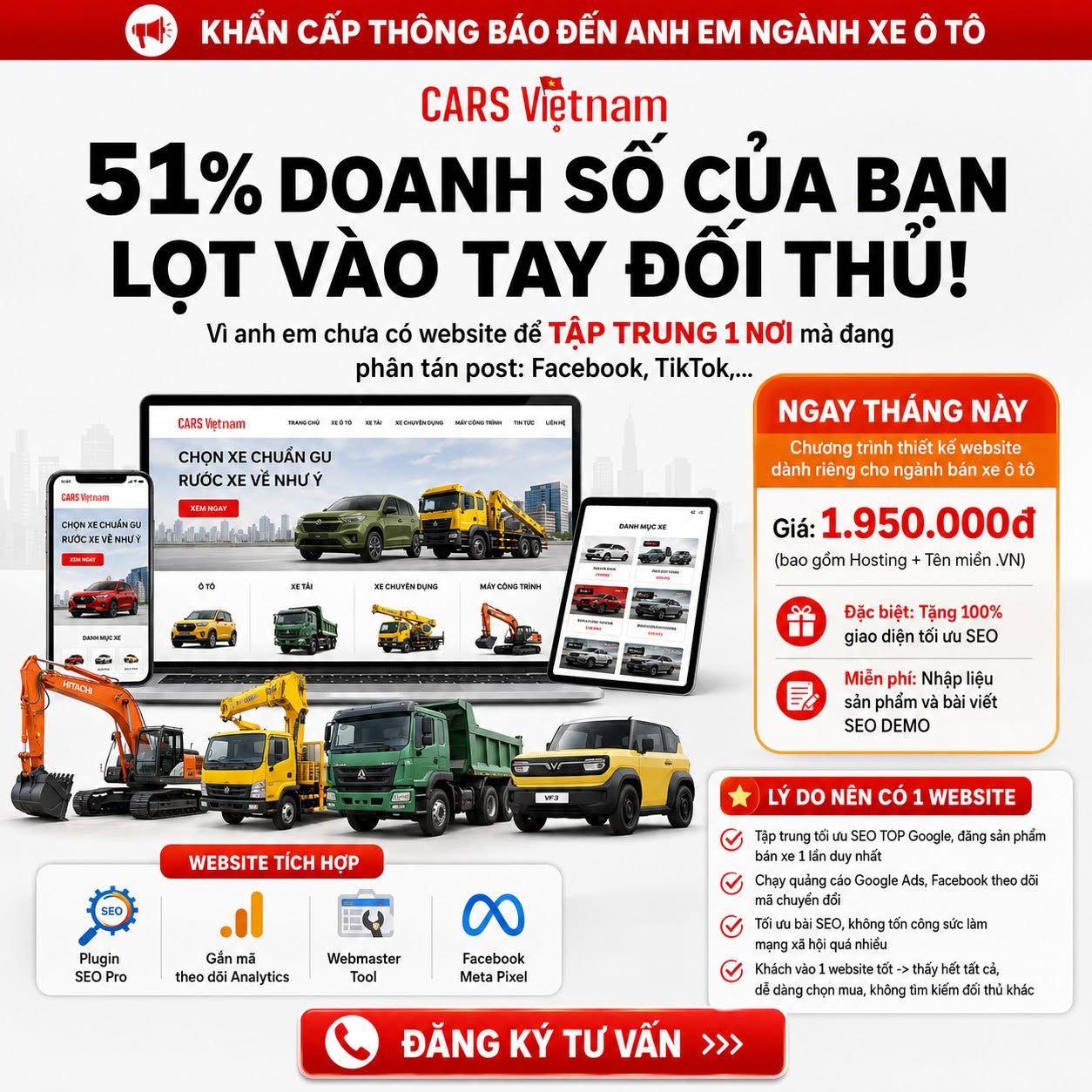 thiet ke website oto 1950000d