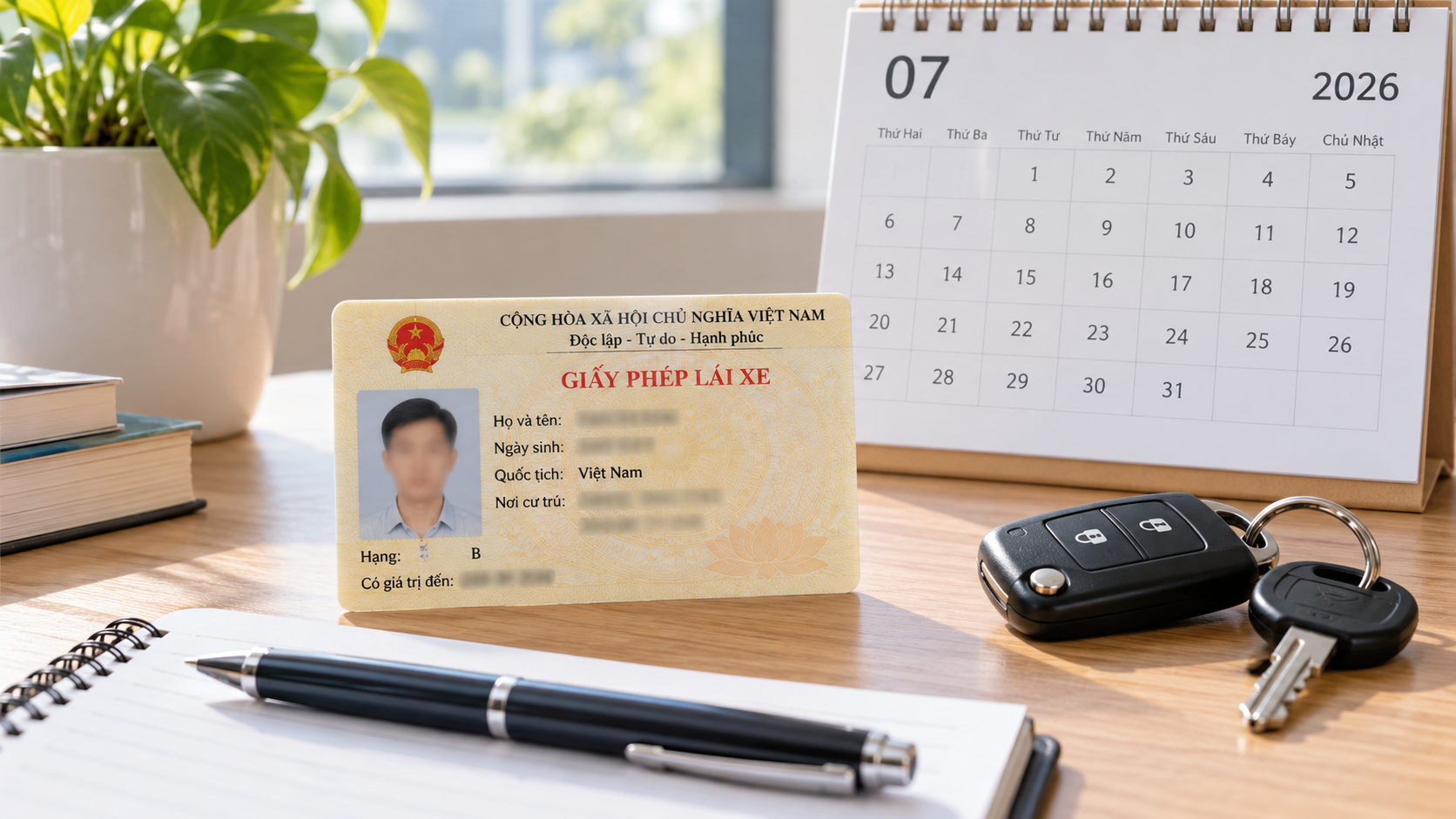 Quy định mới về giấy phép lái xe ô tô hết hạn dưới 30 ngày