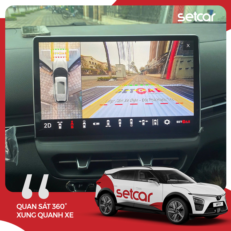 Camera 360 SetCar cho xe VinFast