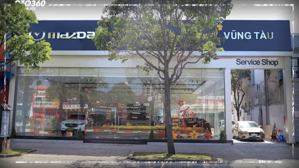 Không gian trưng bày và cơ sở vật chất tại đại lý Mazda Vũng Tàu