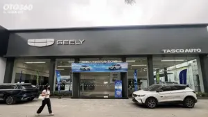 Không gian trưng bày và cơ sở vật chất tại đại lý Geely Phạm Văn Đồng