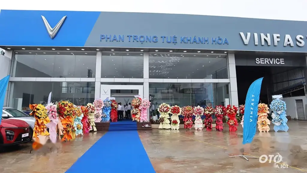 Không gian trưng bày và cơ sở vật chất tại đại lý VinFast Phan Trọng Tuệ Khánh Hòa