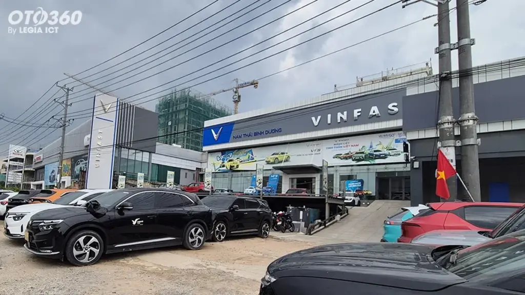 Không gian trưng bày và dịch vụ tại đại lý VinFast Nam Thái Bình Dương (1)