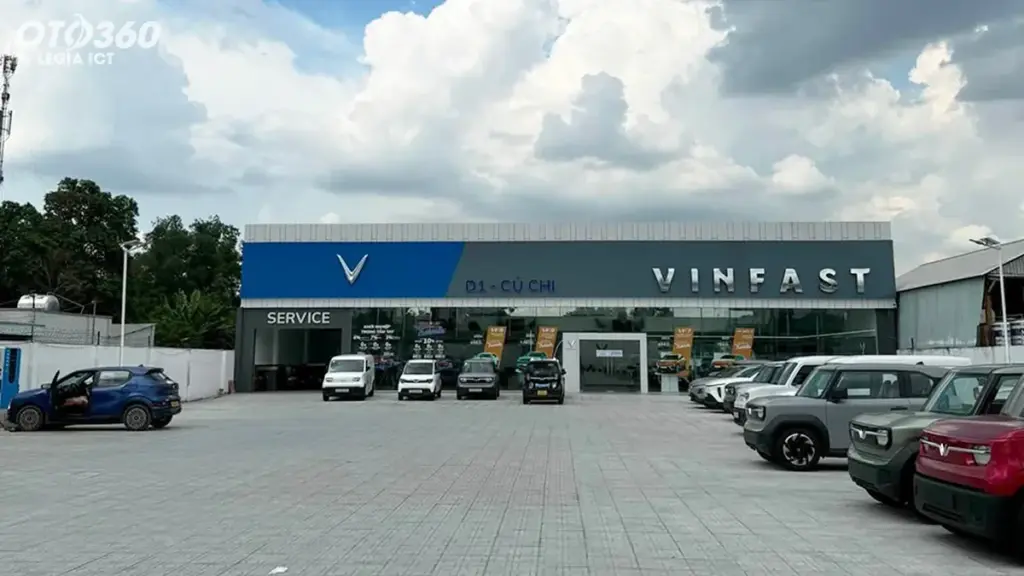 Không gian trưng bày và dịch vụ tại đại lý VinFast D1 - Củ Chi (1)