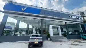 Không gian trưng bày và cơ sở vật chất tại đại lý VinFast Việt Hàn Thủ Đức