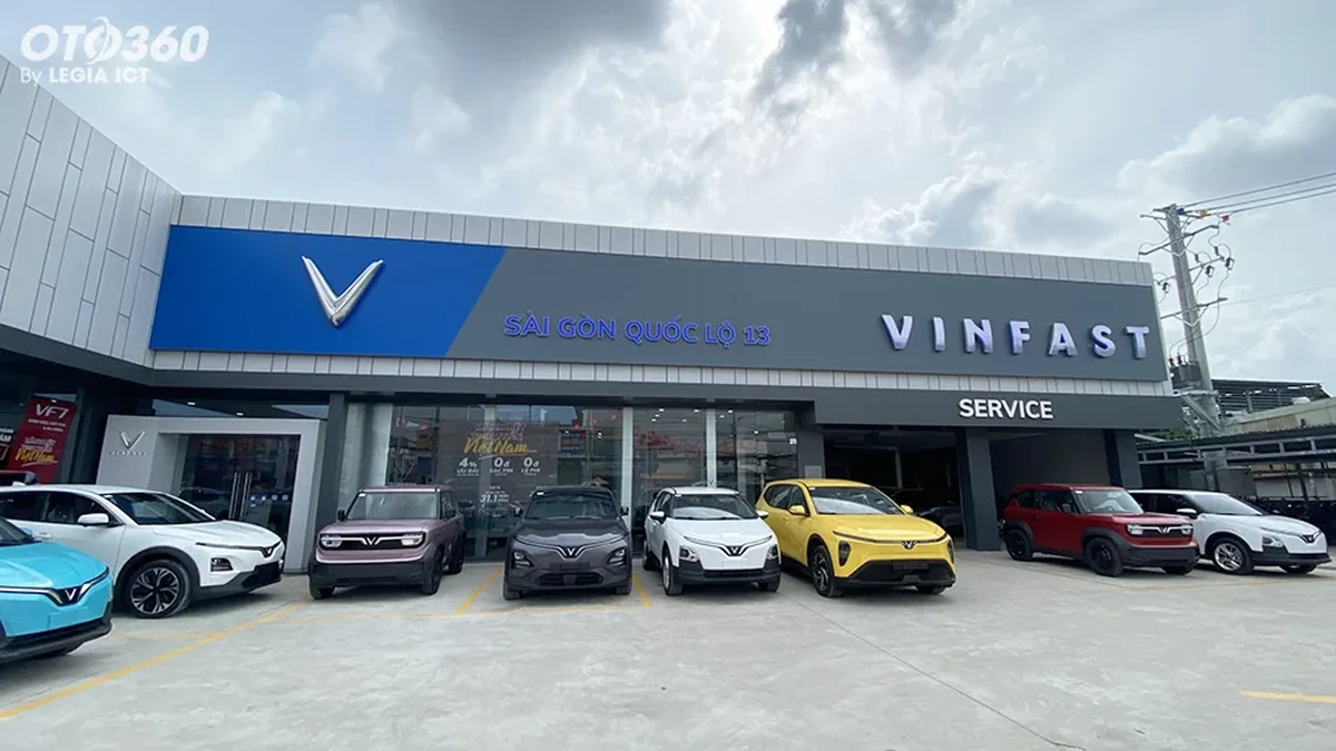 Showroom VinFast Sài Gòn Quốc Lộ 13