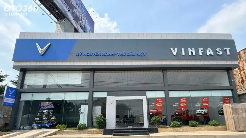 Không gian trưng bày và dịch vụ tại đại lý VinFast Kỷ Nguyên Xanh - Thủ Dầu Một (1)