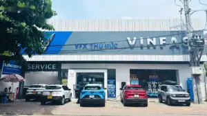 Không gian trưng bày và cơ sở vật chất tại đại lý VinFast VFX Thủ Đức