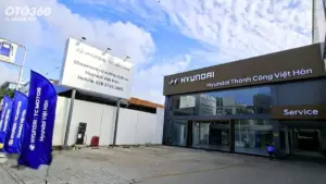 Không gian trưng bày và cơ sở vật chất tại đại lý Hyundai Việt Hàn