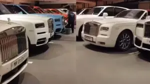 Bộ sưu tập Rolls‑Royce khổng lồ của gia đình Ambani: Cullinan, Phantom và siêu xe Ferrari