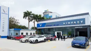 Không gian trưng bày và cơ sở vật chất tại đại lý VinFast Minh Đạo - Mê Linh