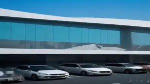 Không gian trưng bày showroom đại lý VinFast Bắc Tây Nguyên Bình Định