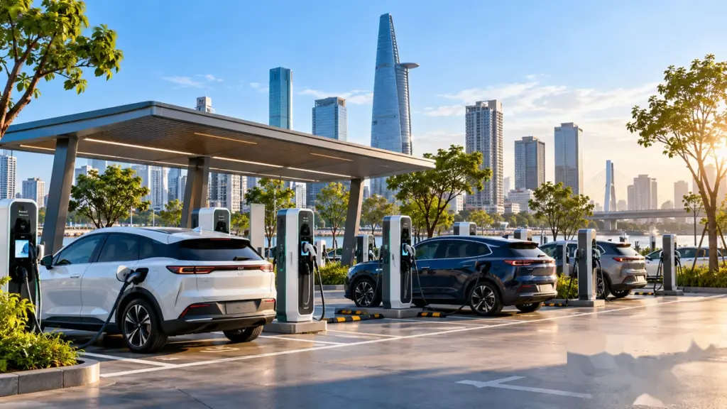 Danh sách trạm sạc Vinfast tại Hồ Chí Minh năm 2026 1 Danh sách trạm sạc Vinfast tại Hồ Chí Minh năm 2026