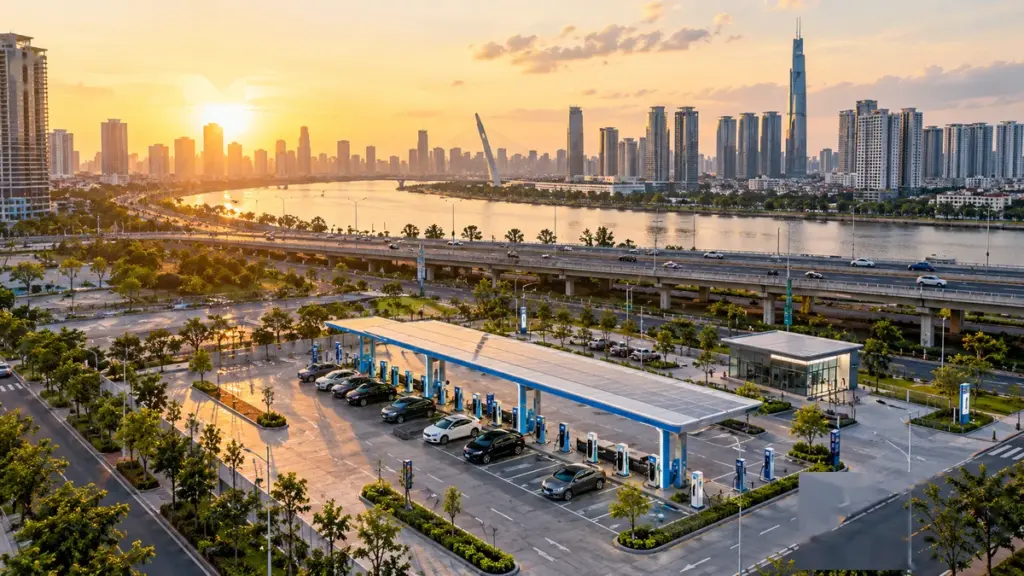Danh sách trạm sạc xe điện công cộng ESKY năm 2026 - Chi tiết xe