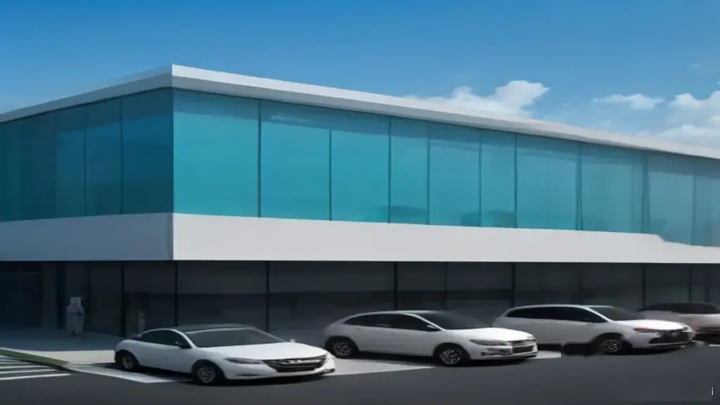 Không gian trưng bày showroom đại lý MG Gia Lai