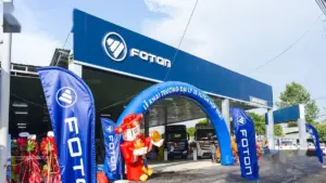 Không gian trưng bày và cơ sở vật chất tại đại lý FOTON Hợp Nhất