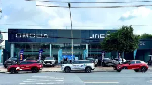 Không gian trưng bày và cơ sở vật chất tại đại lý Omoda & Jaecoo Tân Phú