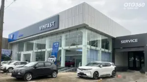 Không gian trưng bày và cơ sở vật chất tại đại lý VinFast Bắc Tây Nguyên Phú Yên