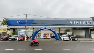 Không gian trưng bày và cơ sở vật chất tại đại lý VinFast Bắc Tây Nguyên Gia Lai