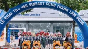 Không gian trưng bày và cơ sở vật chất tại đại lý VinFast Công Thành Lâm Đồng